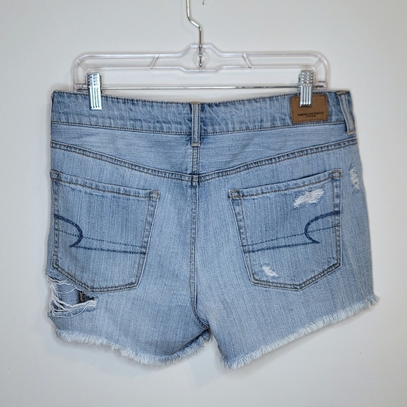 American Eagle Cutoff Denim Shorts Size 8 - Picture 5 of 9
